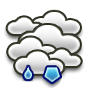 Cloudy Snow flurries