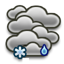 Cloudy Moderate snow 